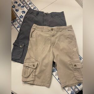 Lot of boys size 18 cargo shorts